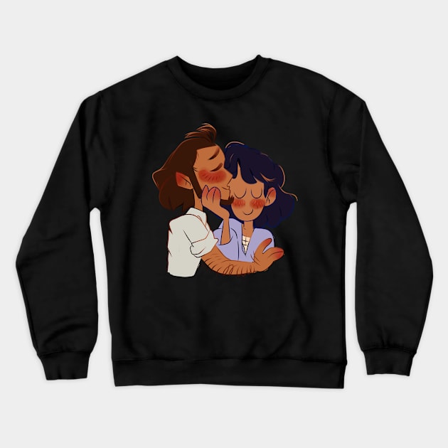 jigoe Crewneck Sweatshirt by wheeliescoot